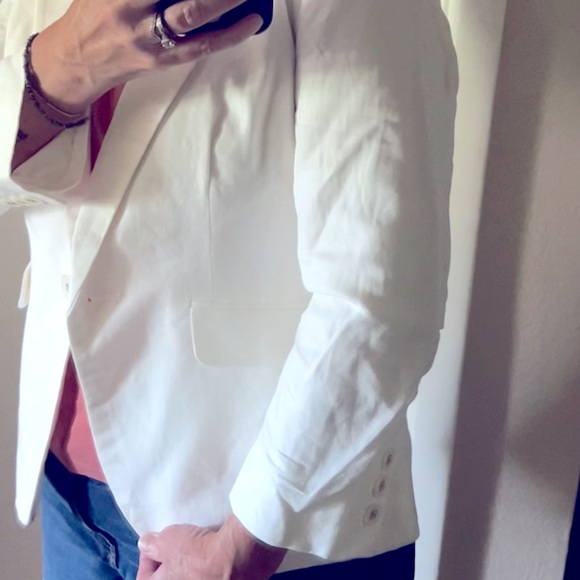 White blazer NWT The Limited Large - Picture 6 of 7